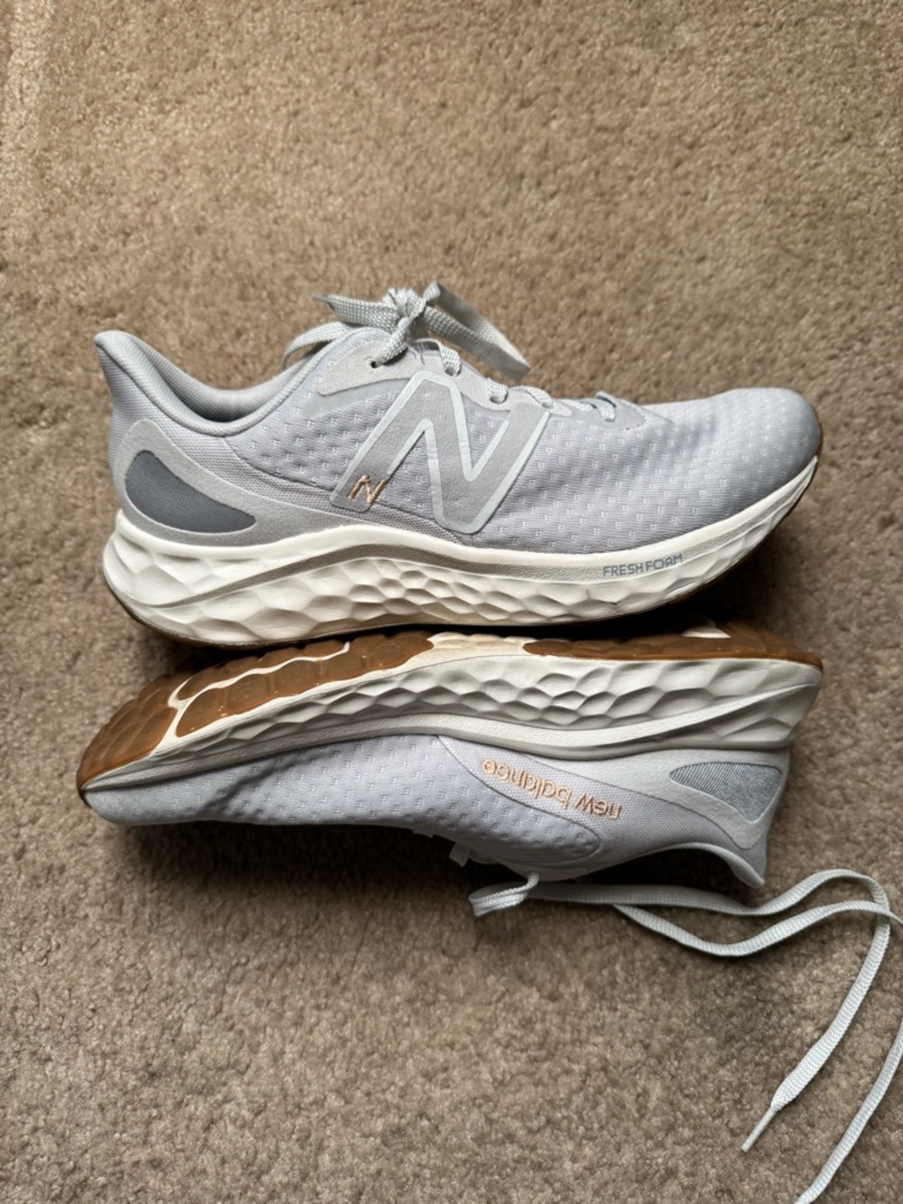 light blue new balances